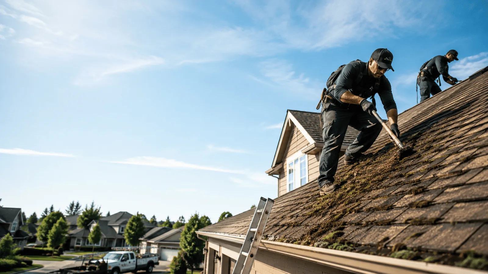 Roof Moss Removal in Arlington, TX near me